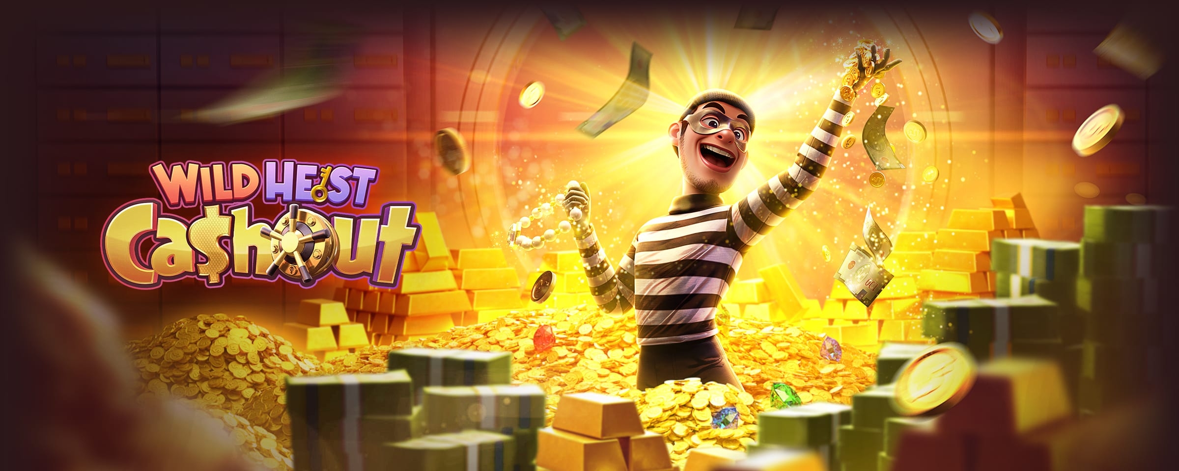 Wild Heist Cashout, slot, cassino online, apostas, ganhar mais.